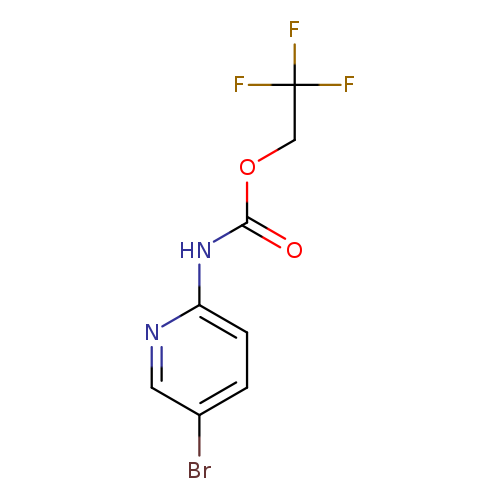 2,2,2-trifluoroethyl N-(5-bromopyridin-2-yl)carbamate