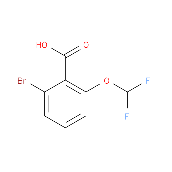 2-Bromo-6-(difluoromethoxy)benzoic acid