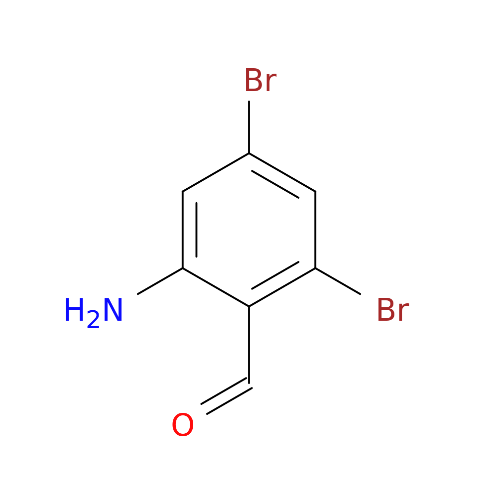 2-Amino-4,6-dibromobenzaldehyde