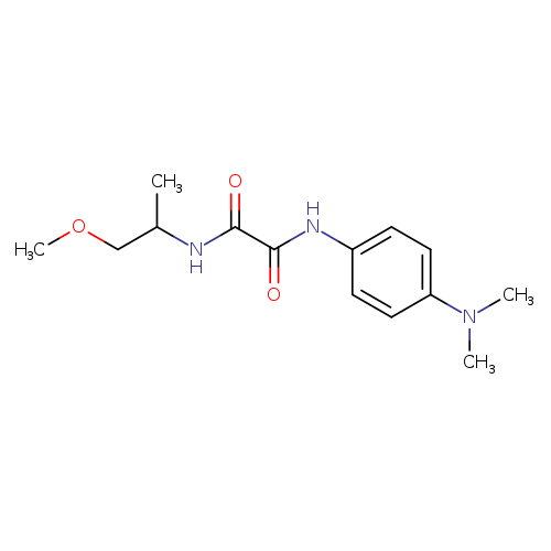 N'-[4-(dimethylamino)phenyl]-N-(1-methoxypropan-2-yl)ethanediamide