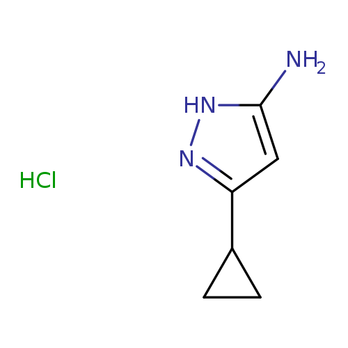 3-Cyclopropyl-1H-pyrazol-5-amine hydrochloride