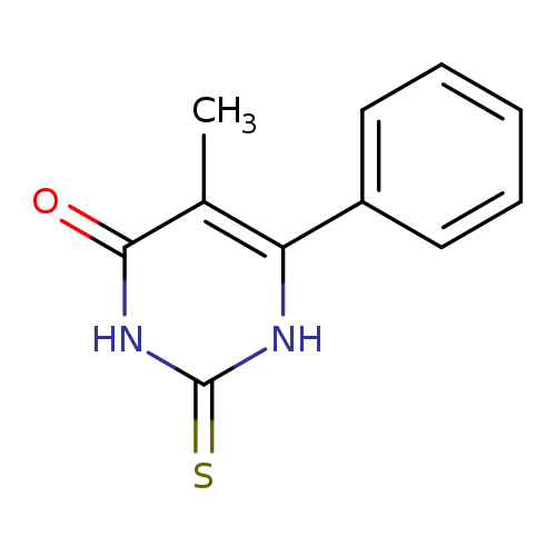 5-methyl-6-phenyl-2-sulfanylidene-1,2,3,4-tetrahydropyrimidin-4-one