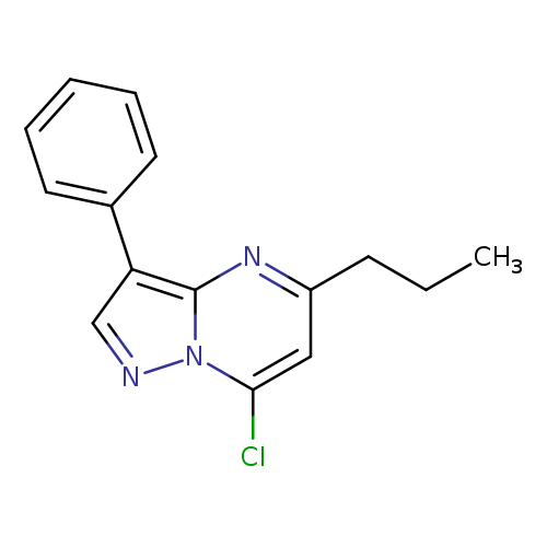 7-Chloro-3-phenyl-5-propyl-pyrazolo[1,5-a]pyrimidine