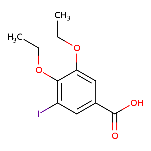 3,4-diethoxy-5-iodobenzoic acid