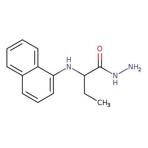 2-(1-Naphthylamino)butanohydrazide