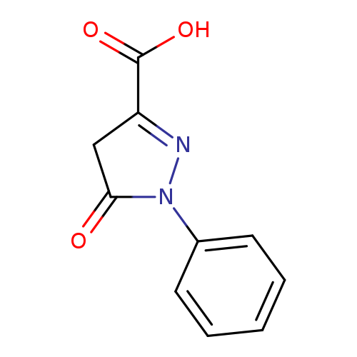 1H-Pyrazole-3-carboxylic acid, 4,5-dihydro-5-oxo-1-phenyl-