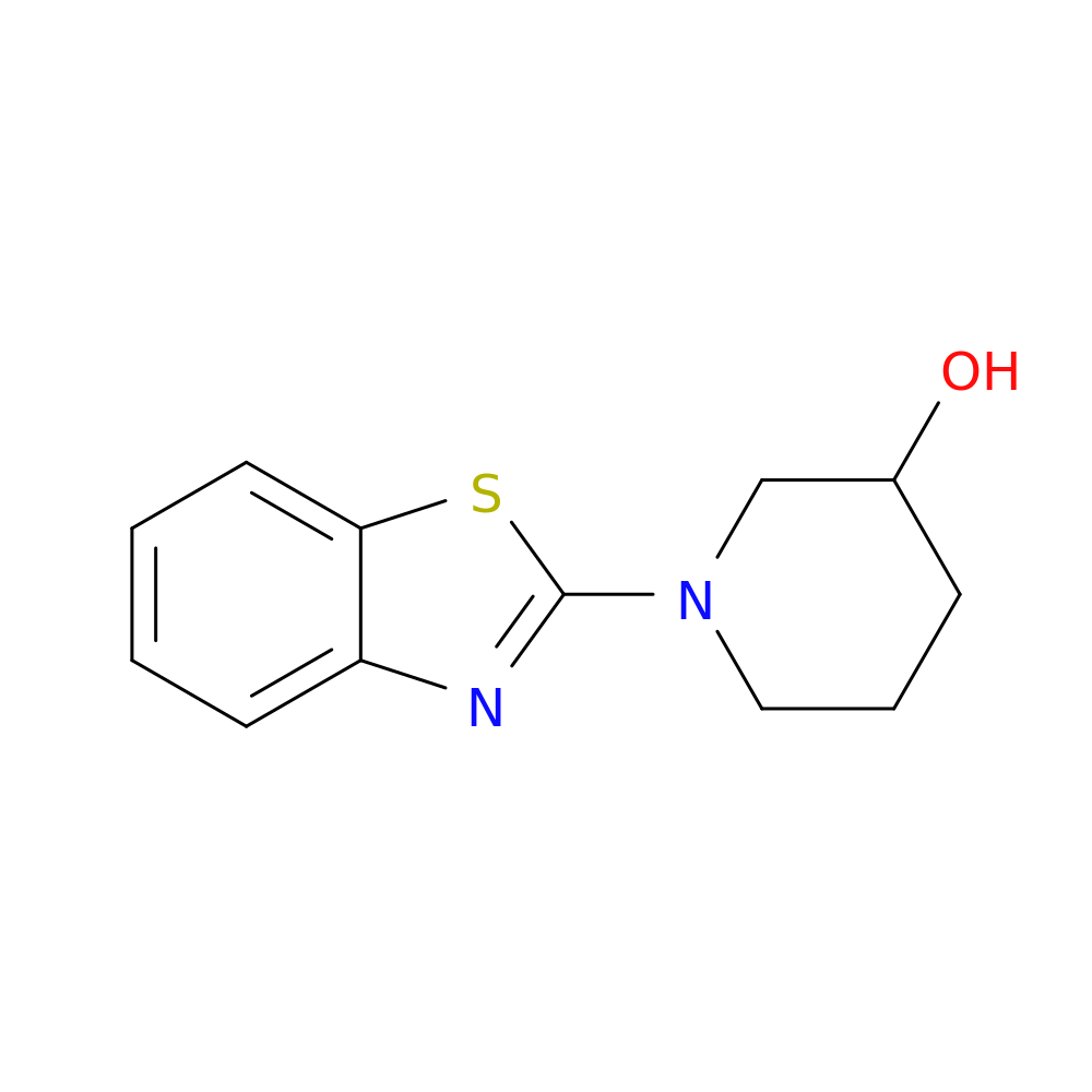 1-(1,3-Benzothiazol-2-yl)piperidin-3-ol