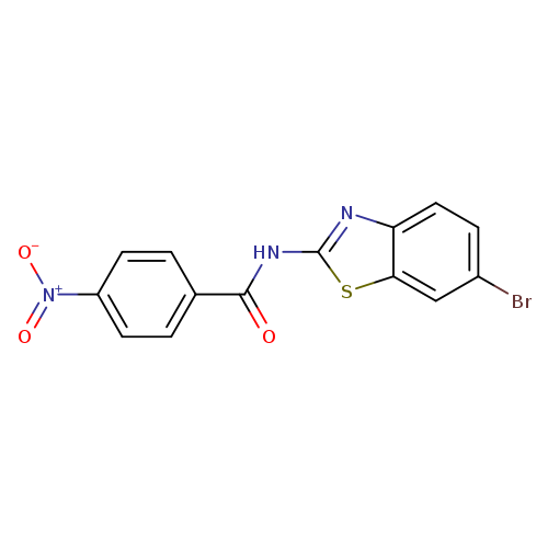 N-(6-bromo-1,3-benzothiazol-2-yl)-4-nitrobenzamide