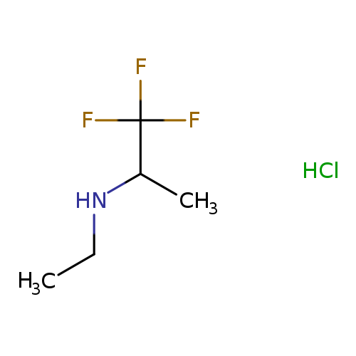 ethyl(1,1,1-trifluoropropan-2-yl)amine hydrochloride