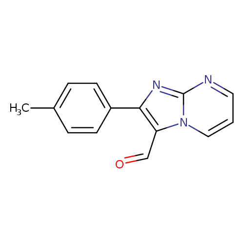 2-(4-Methylphenyl)imidazo[1,2-a]pyrimidine-3-carbaldehyde