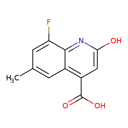 8-fluoro-2-hydroxy-6-methylquinoline-4-carboxylic acid