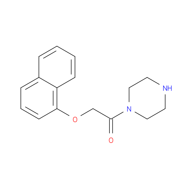 2-(Naphthalen-1-yloxy)-1-(piperazin-1-yl)ethanone