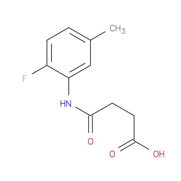 4-[(2-Fluoro-5-methylphenyl)amino]-4-oxobutanoic acid