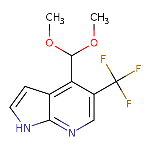 4-(Dimethoxymethyl)-5-(trifluoromethyl)-1h-pyrrolo[2,3-b]pyridine