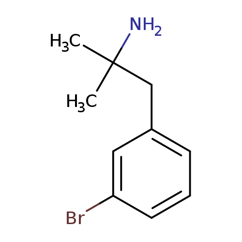 1-(3-Bromophenyl)-2-methylpropan-2-amine