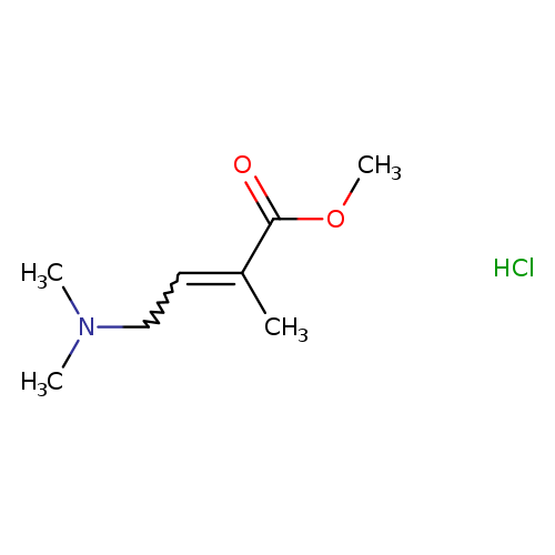 methyl (2Z)-4-(dimethylamino)-2-methylbut-2-enoate hydrochloride