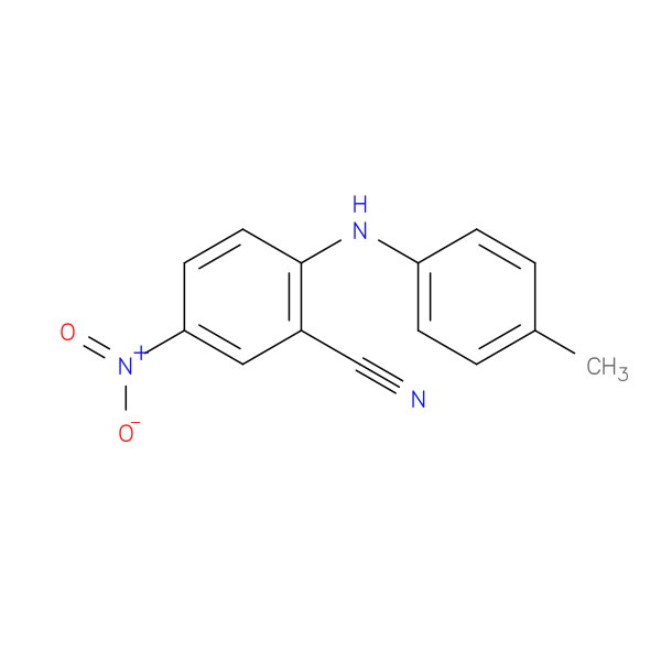 2-[(4-Methylphenyl)amino]-5-nitrobenzonitrile