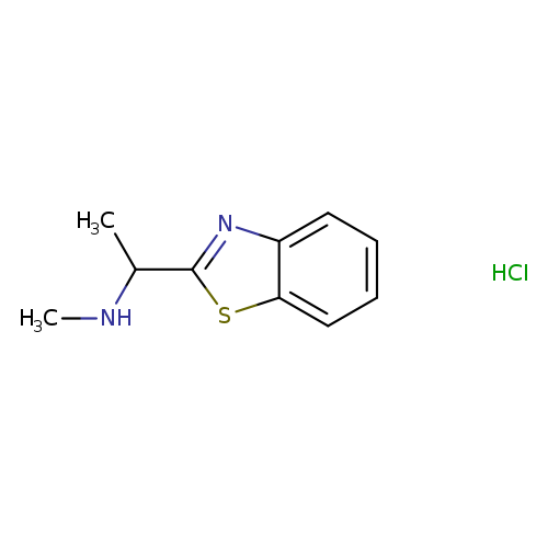 [1-(1,3-benzothiazol-2-yl)ethyl](methyl)amine hydrochloride