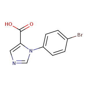 1-(4-bromophenyl)-1H-imidazole-5-carboxylic acid
