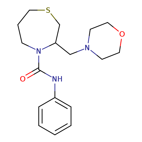 3-[(morpholin-4-yl)methyl]-N-phenyl-1,4-thiazepane-4-carboxamide
