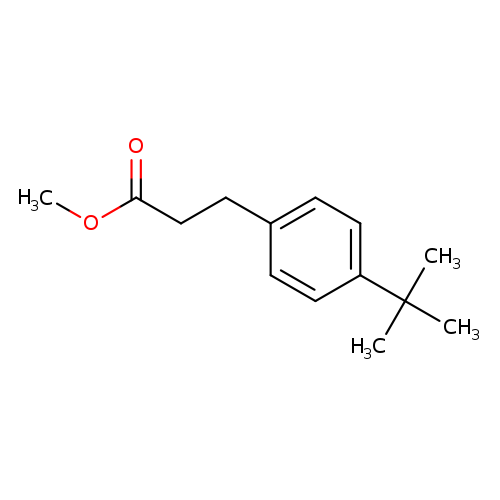 Benzenepropanoic acid, 4-(1,1-dimethylethyl)-, methyl ester