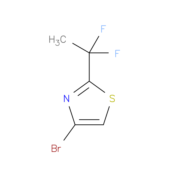4-bromo-2-(1,1-difluoroethyl)-1,3-thiazole