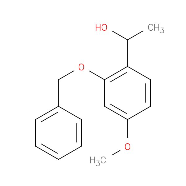 1-[2-(benzyloxy)-4-methoxyphenyl]ethan-1-ol