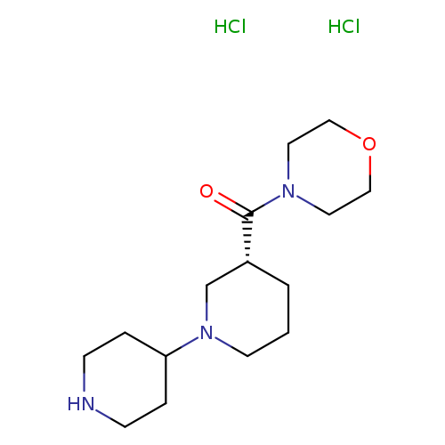 (3R)-3-(morpholine-4-carbonyl)-1,4'-bipiperidine dihydrochloride