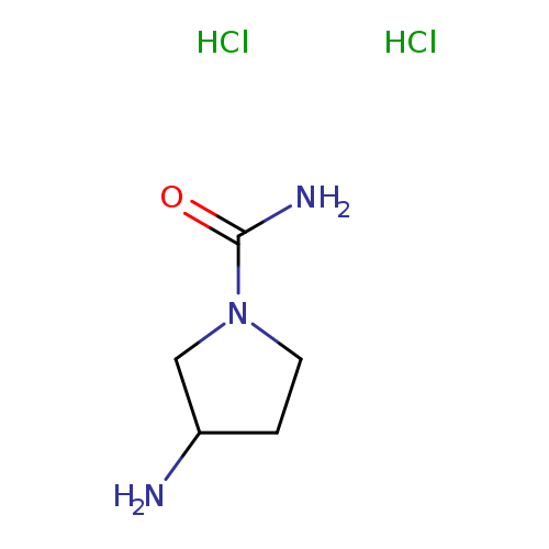 3-Aminopyrrolidine-1-carboxamide dihydrochloride