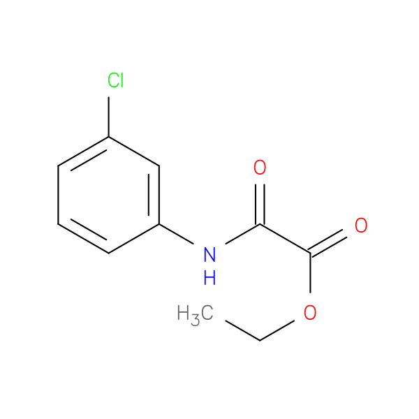 Acetic acid, 2-[(3-chlorophenyl)amino]-2-oxo-, ethyl ester