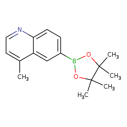 4-methyl-6-(tetramethyl-1,3,2-dioxaborolan-2-yl)quinoline