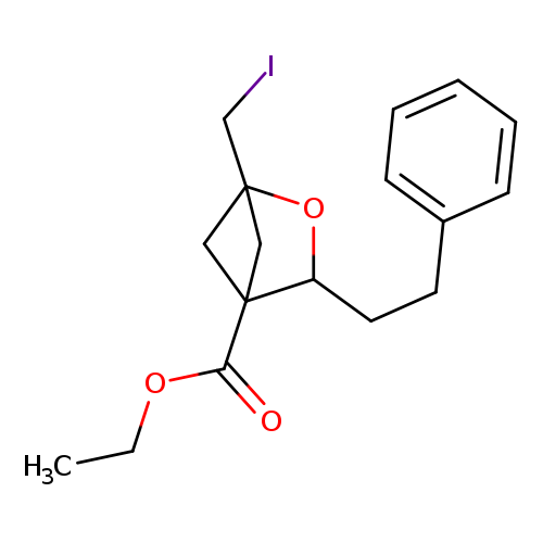 ethyl 1-(iodomethyl)-3-(2-phenylethyl)-2-oxabicyclo[2.1.1]hexane-4-carboxylate