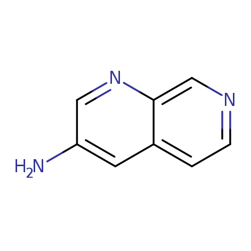 1,7-Naphthyridin-3-amine(9CI)