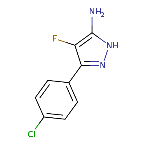 3-(4-chlorophenyl)-4-fluoro-1H-pyrazol-5-amine