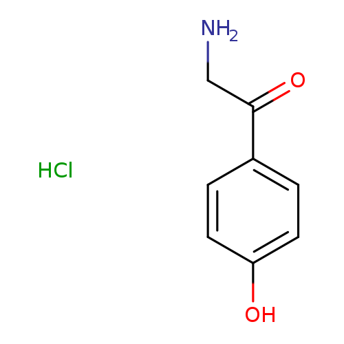 Ethanone, 2-amino-1-(4-hydroxyphenyl)-, hydrochloride (1:1)