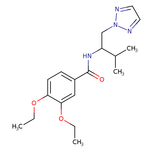 3,4-diethoxy-N-[3-methyl-1-(2H-1,2,3-triazol-2-yl)butan-2-yl]benzamide