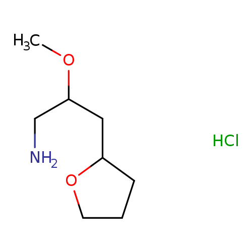 2-methoxy-3-(oxolan-2-yl)propan-1-aminehydrochloride