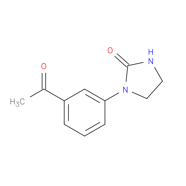 1-(3-acetylphenyl)imidazolidin-2-one