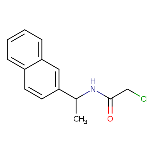 2-chloro-N-[1-(naphthalen-2-yl)ethyl]acetamide