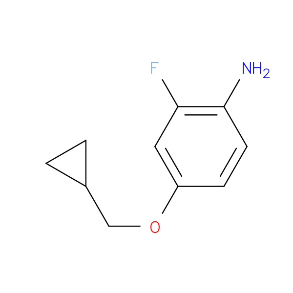 4-(cyclopropylmethoxy)-2-fluoroaniline