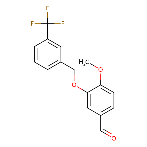4-Methoxy-3-([3-(trifluoromethyl)benzyl]oxy)benzaldehyde