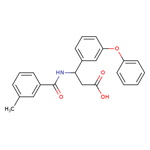 3-[(3-methylphenyl)formamido]-3-(3-phenoxyphenyl)propanoic acid