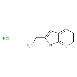 1H-Pyrrolo[2,3-b]pyridin-2-ylmethanamine hydrochloride