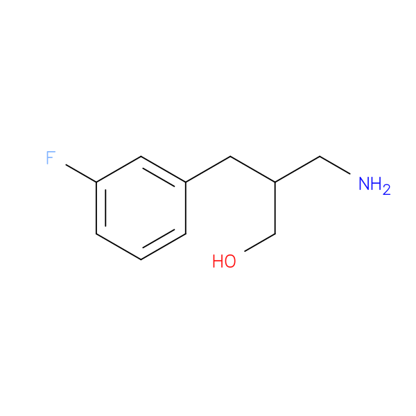 3-amino-2-[(3-fluorophenyl)methyl]propan-1-ol