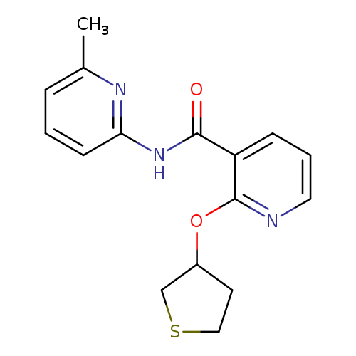 N-(6-methylpyridin-2-yl)-2-(thiolan-3-yloxy)pyridine-3-carboxamide