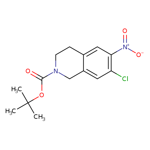 tert-butyl7-chloro-6-nitro-3,4-dihydroisoquinoline-2(1H)-carboxylate