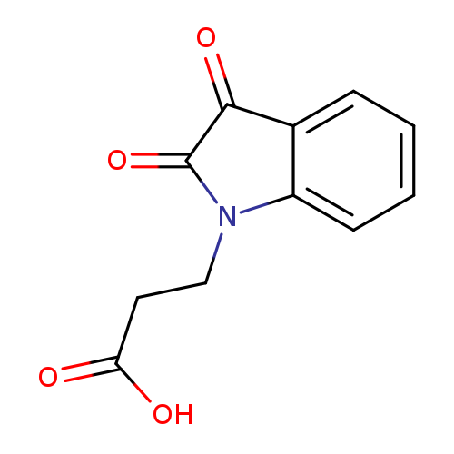 3-(2,3-Dioxo-2,3-dihydro-1h-indol-1-yl)propanoic acid