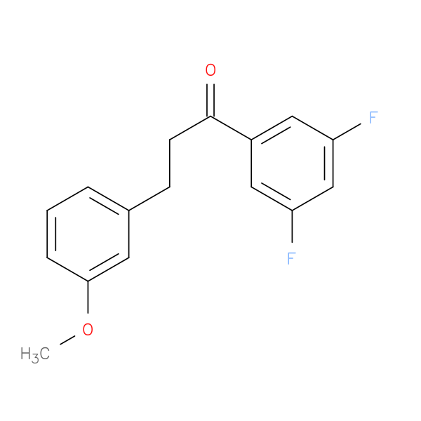3',5'-Difluoro-3-(3-methoxyphenyl)propiophenone