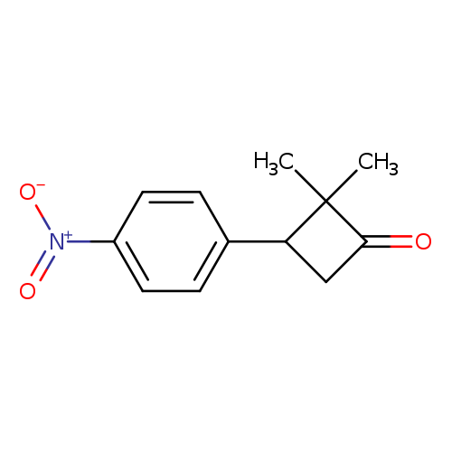 2,2-dimethyl-3-(4-nitrophenyl)cyclobutan-1-one