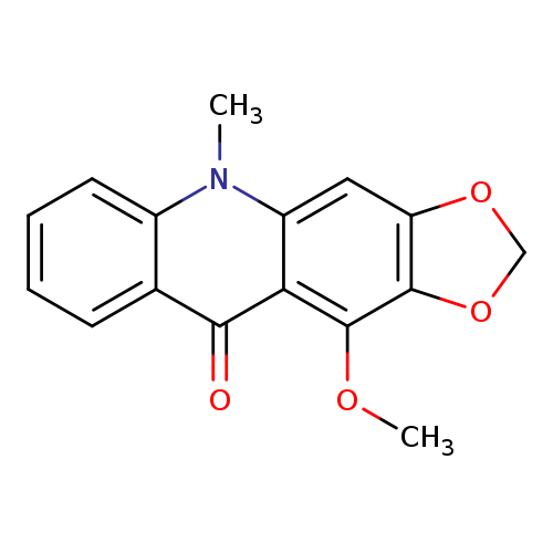 11-Methoxy-5-methyl-[1,3]dioxolo[4,5-b]acridin-10(5H)-one